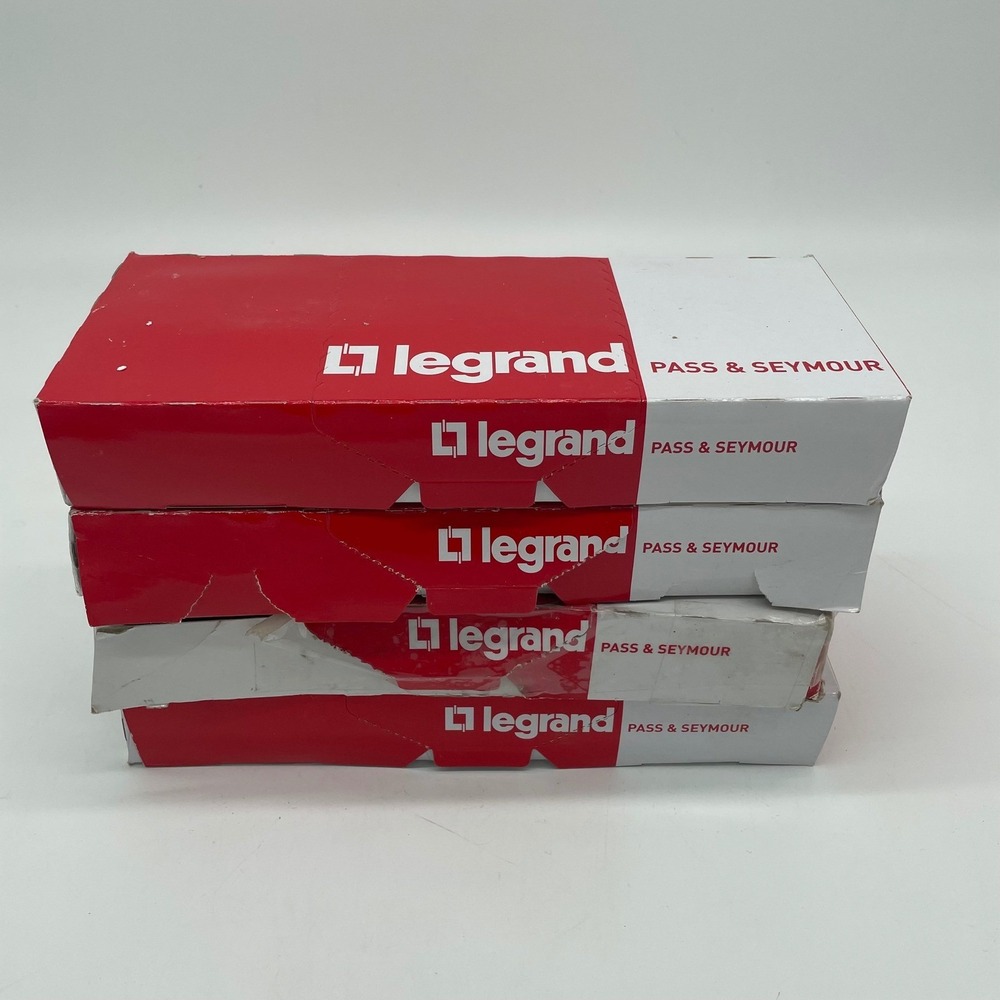 Legrand Pass & Seymour 3232TR-LA Duplex Receptacle 15A 125V Light Almond 35 Pack